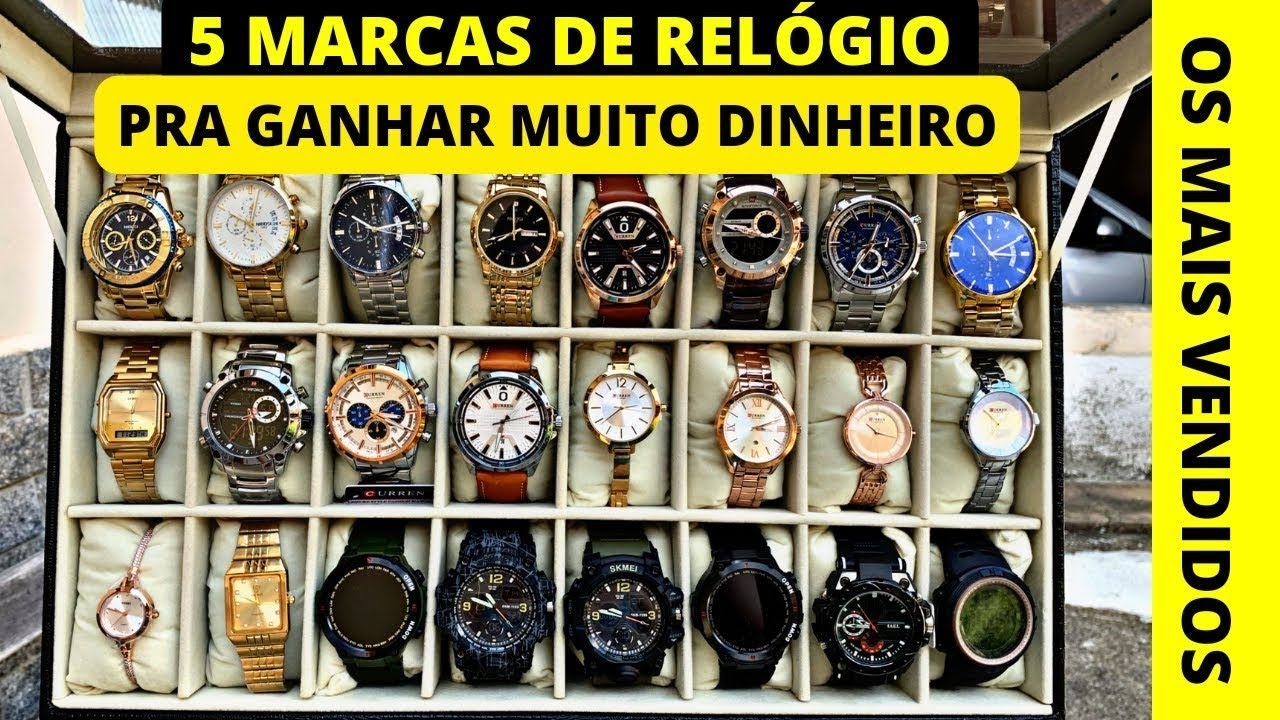 Top 5 MELHORES RELÓGIOS da china para revenda
