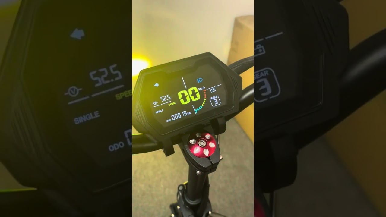 Long range electric scooter