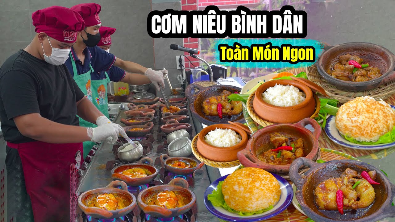 Quán Cơm Niêu Bình Dân Toàn Món Ngon Mới Mở Bán Đã Cực Đông Khách ở Sài Gòn
