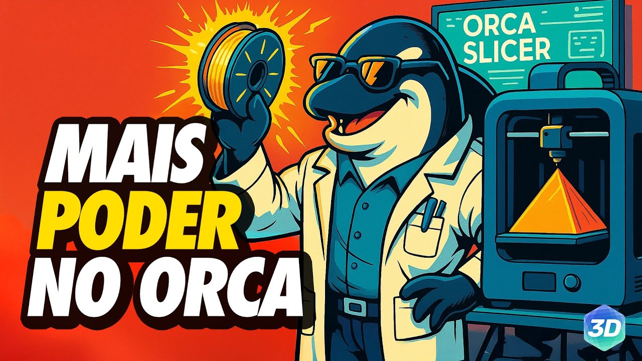 MAIS 3 RECURSOS do Orca Slicer para MUDAR O SEU JOGO na Impressão 3D