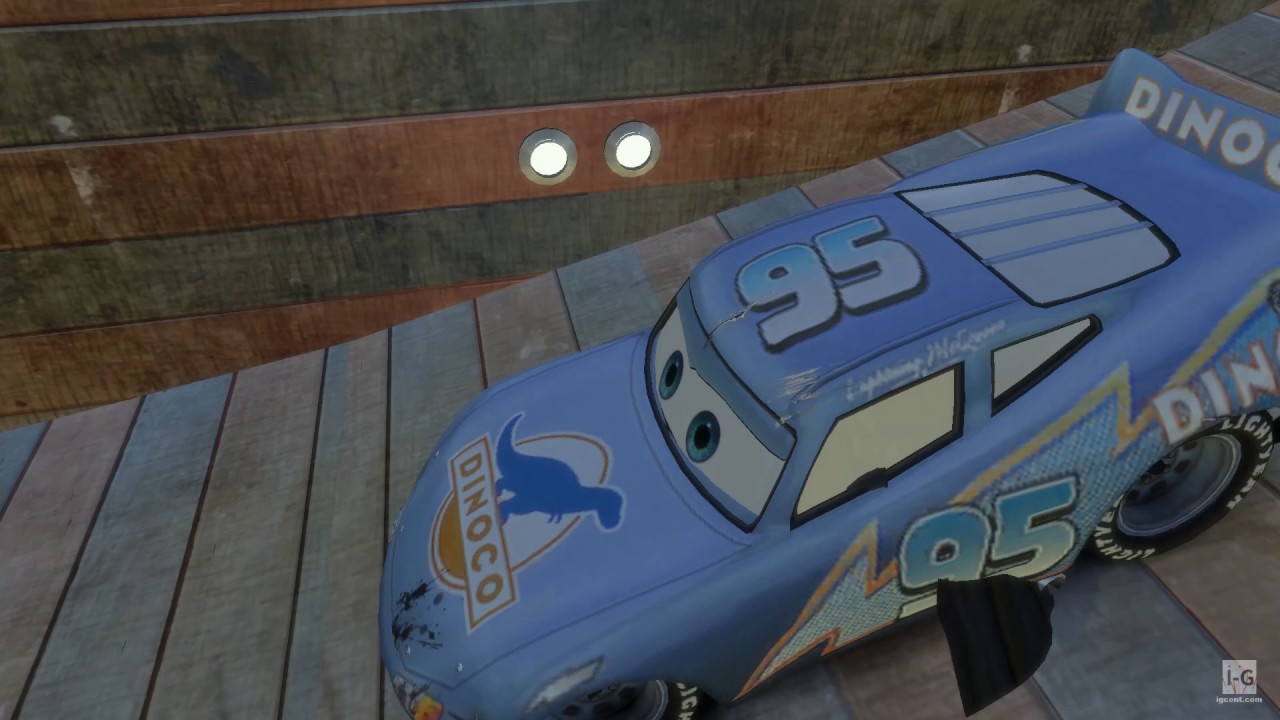 Lightning McQueen Dinoco Ramone Spiderman Batman Hulk Frozen Elsa Iron Man Toy Story Mega Ramp Jumps
