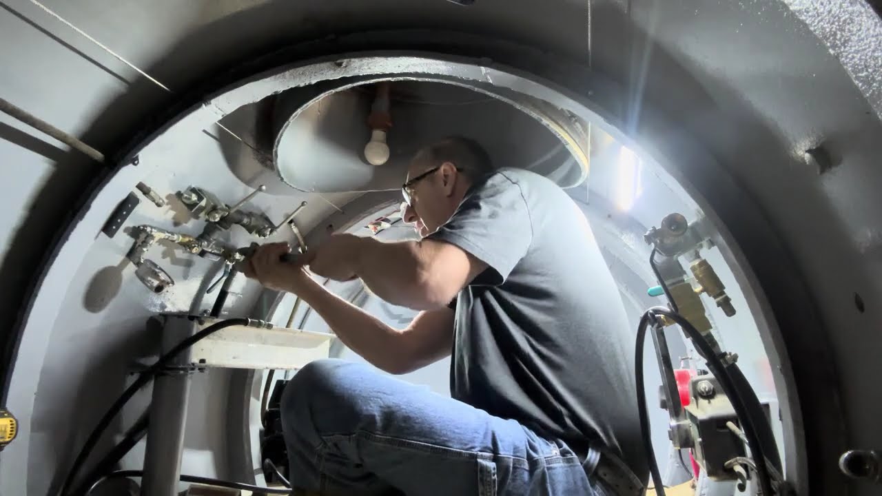 I am building my diesel sumarine in my garage. January 22, 2026