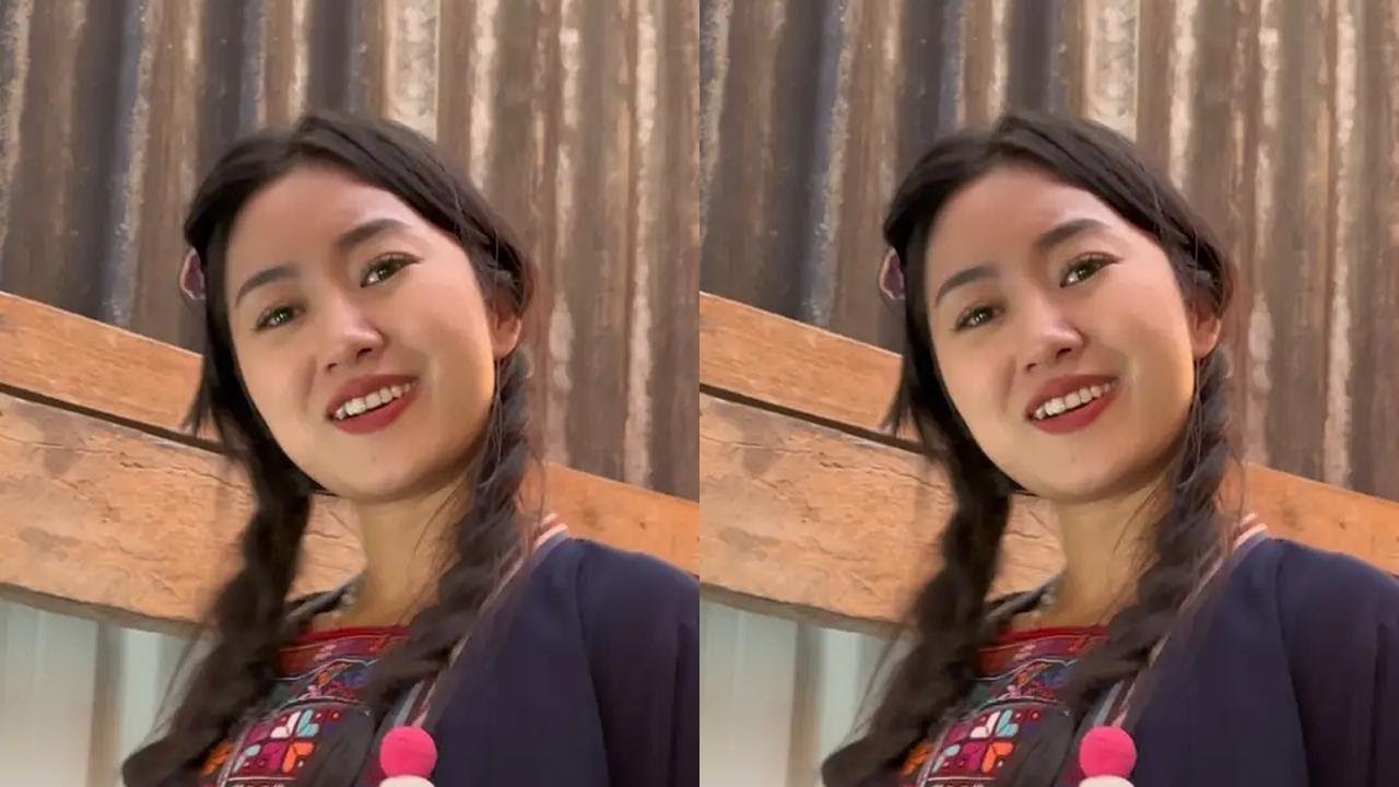 遇到淳樸善良的哈尼族姑娘，熱情邀請家中做客，做哈尼包燒魚包燒肉盛情款待，臨走還送我一麻袋水果，真的好感動啊#我的鄉村生活 #少數民族風情