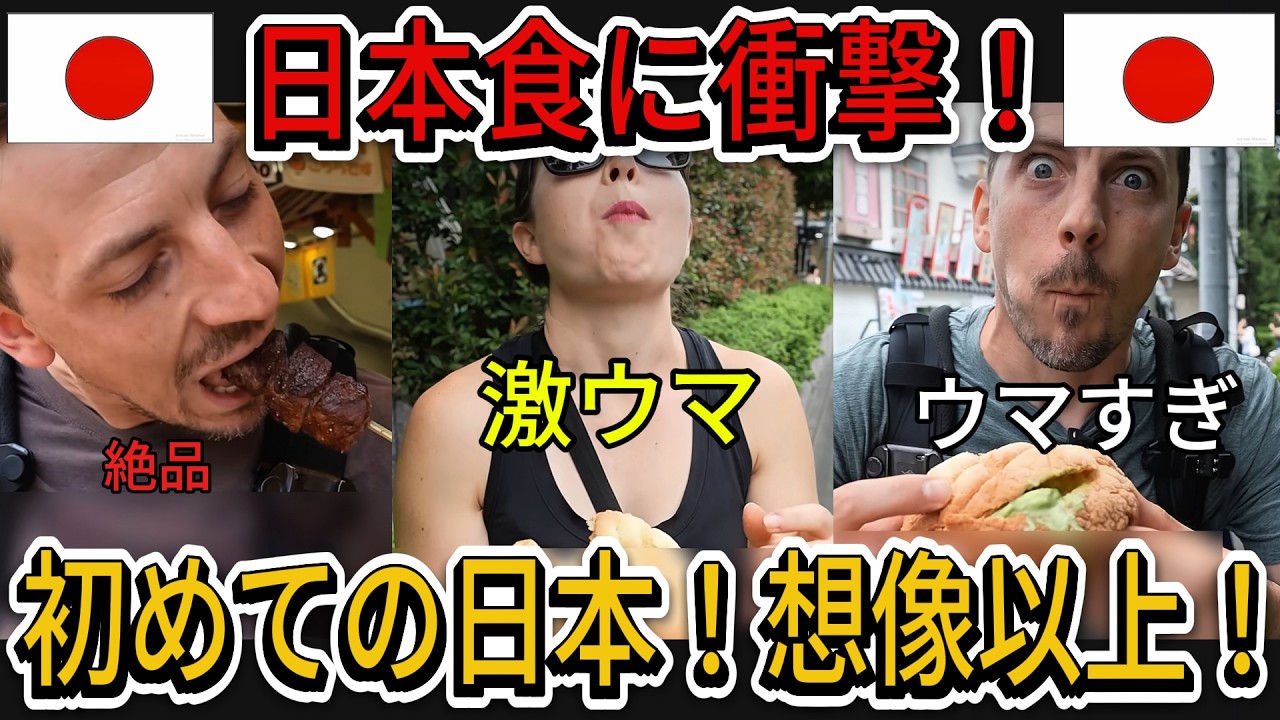 【海外の反応】外国人夫婦が初めての日本で驚愕の連続！究極の東京バケットリスト