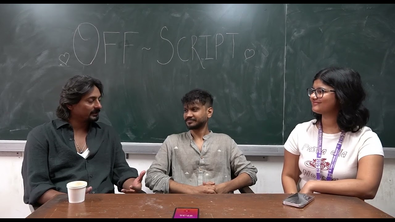 Off Script with Adith Anande and Nihar Palwe.