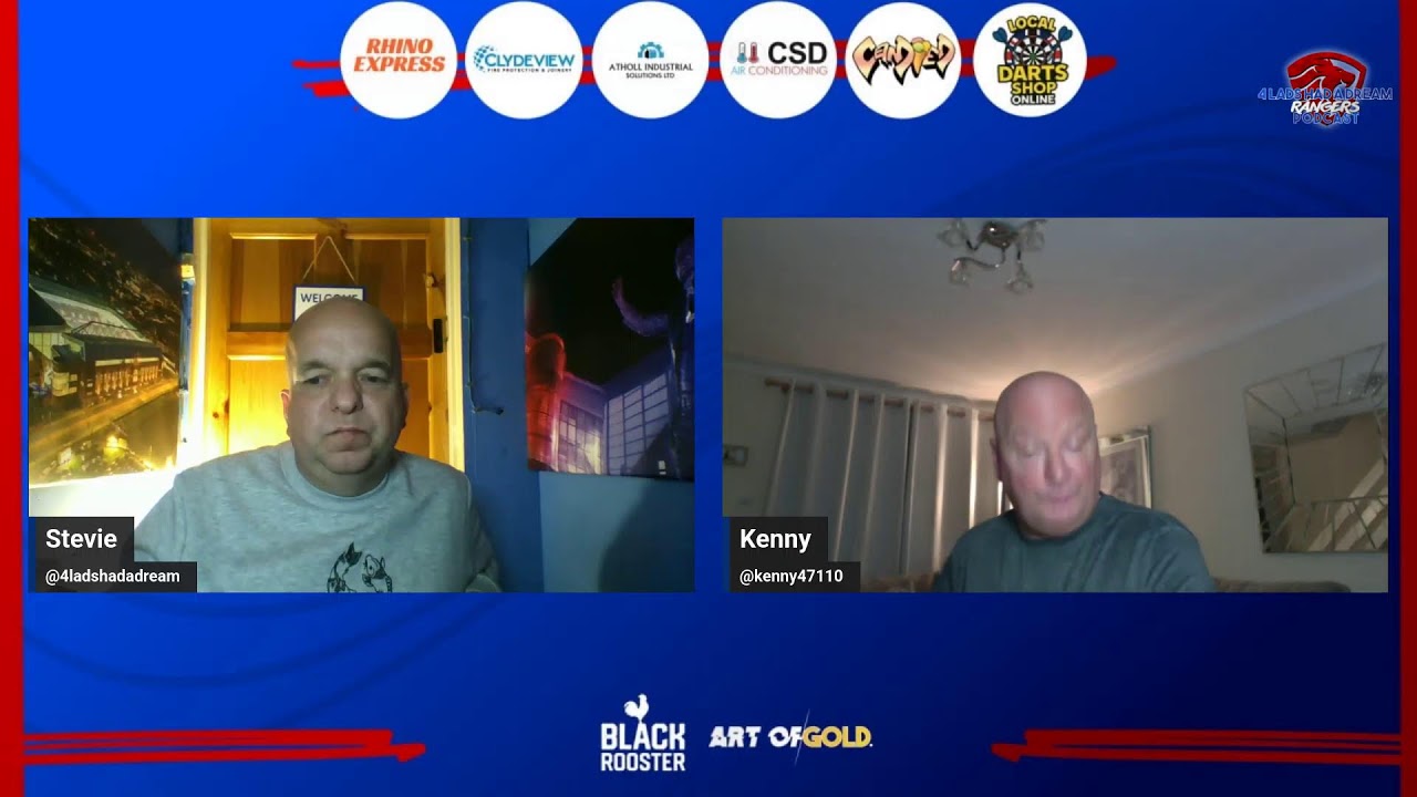 4Lads Rangers midweek Podcast - Well, that was deflating