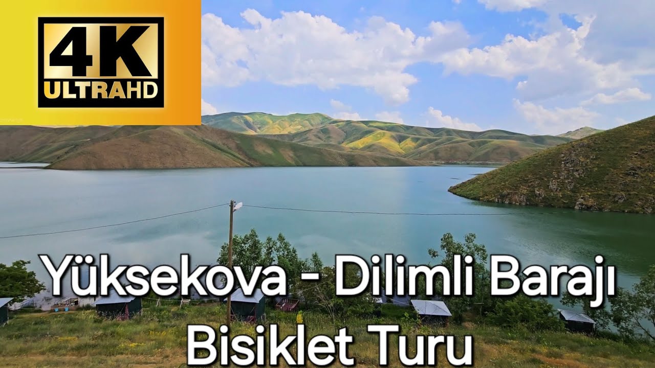 Yüksekova ile Dilimli Barajı arası bisiklet turu