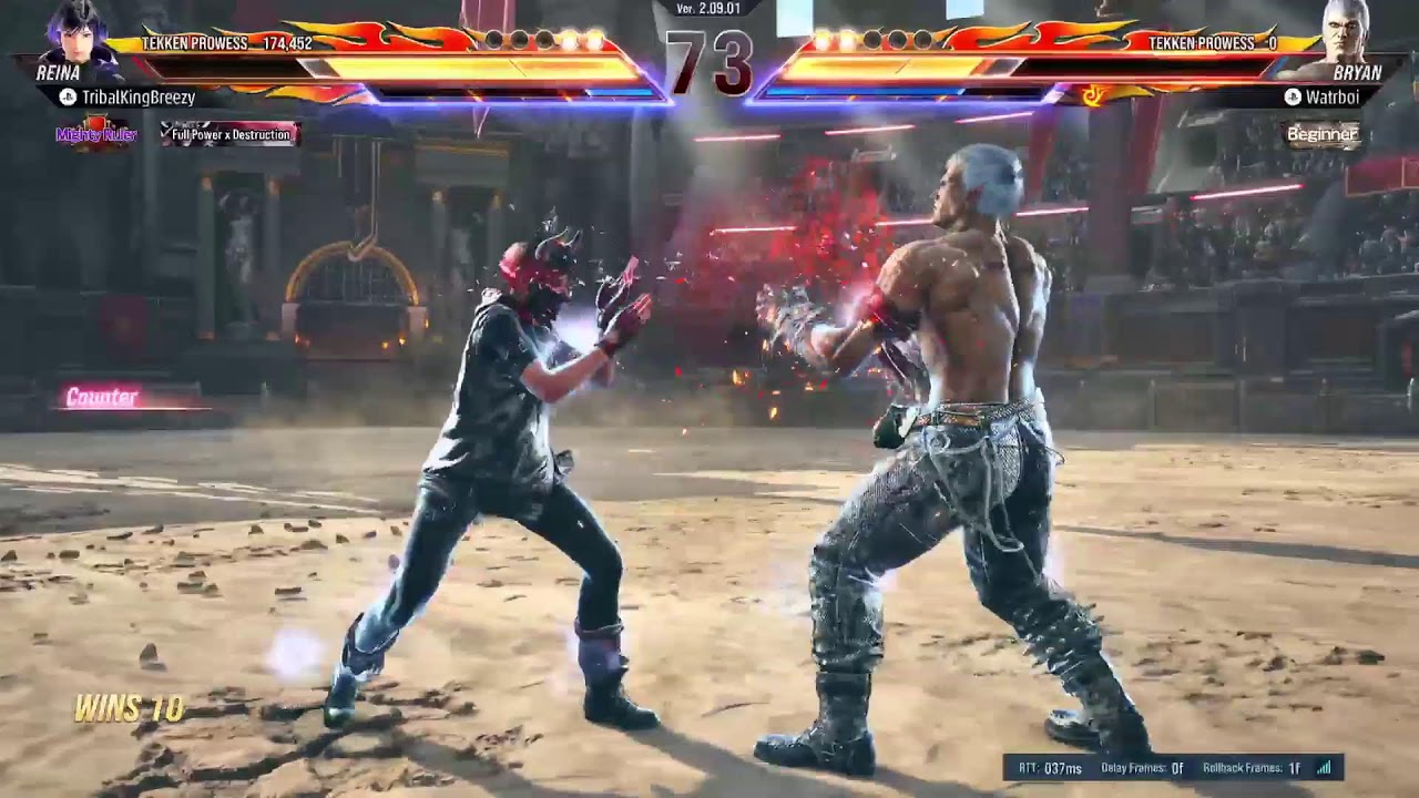 Tekken 8 online Ps5 private lobby Fights
