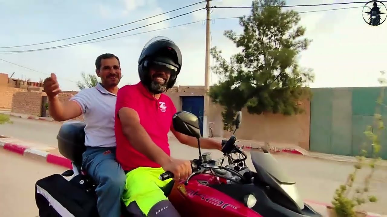 جولة في مدينة بوزبير 🌴🌳🏍️ 🏍️👍
