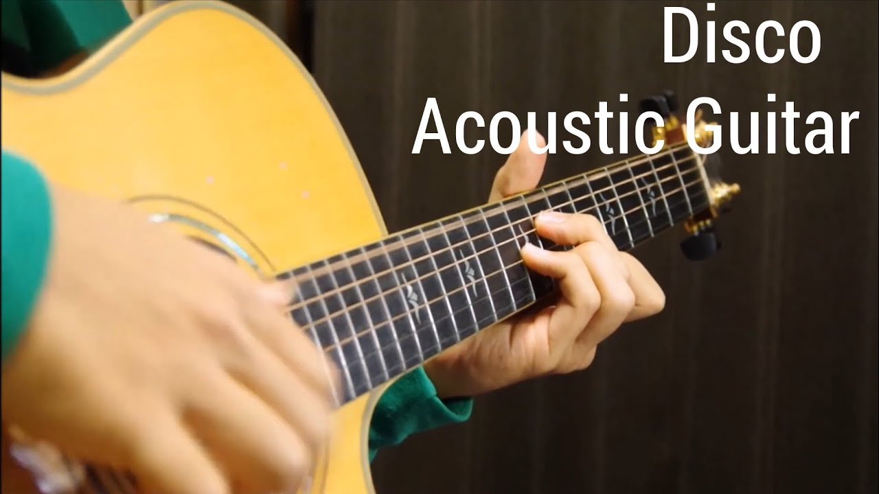 The Hustle - Disco - Van McCoy - Solo Acoustic Guitar - Arranged by Kent Nishimura