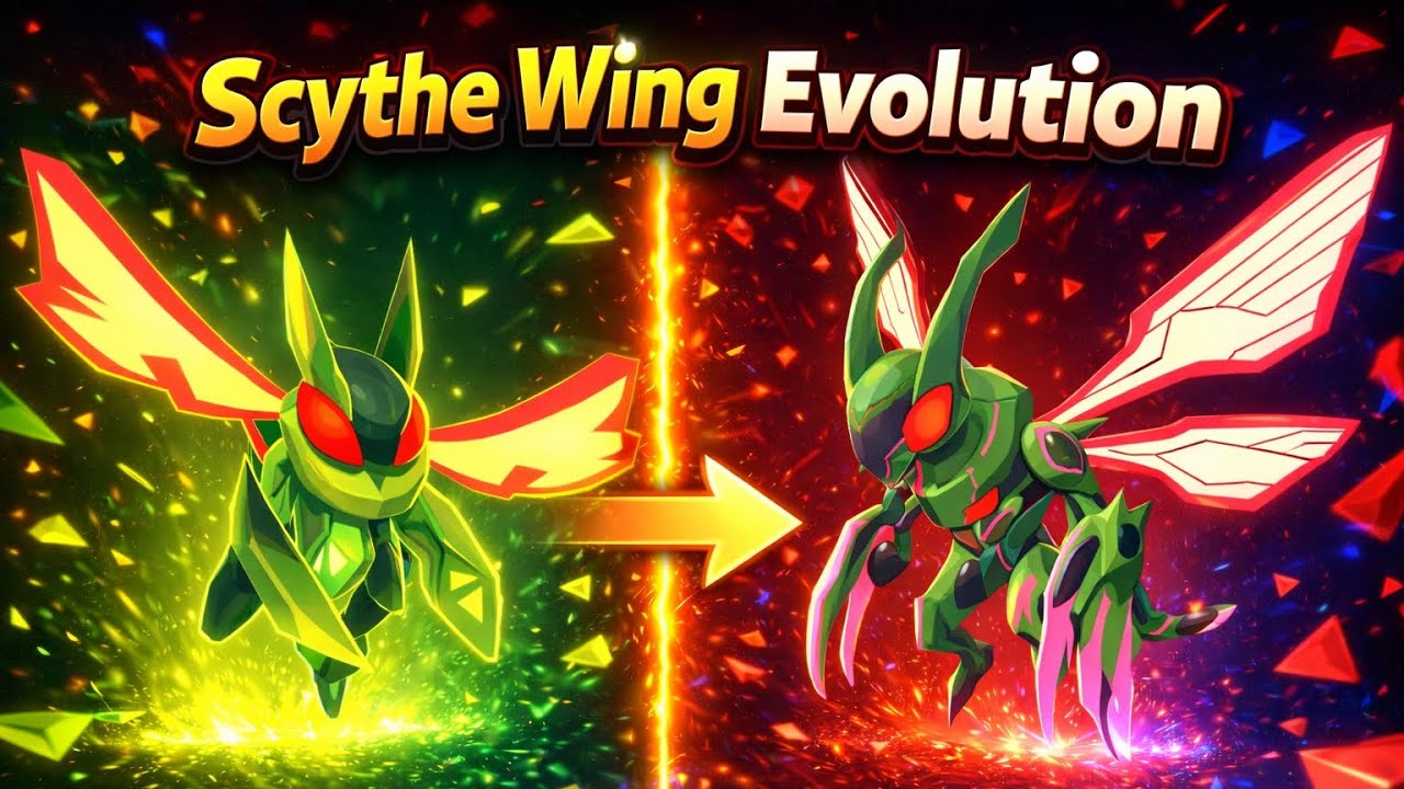 Evolving DUSTWING INTO SCYTHE WING In Roblox Catch A Monster 