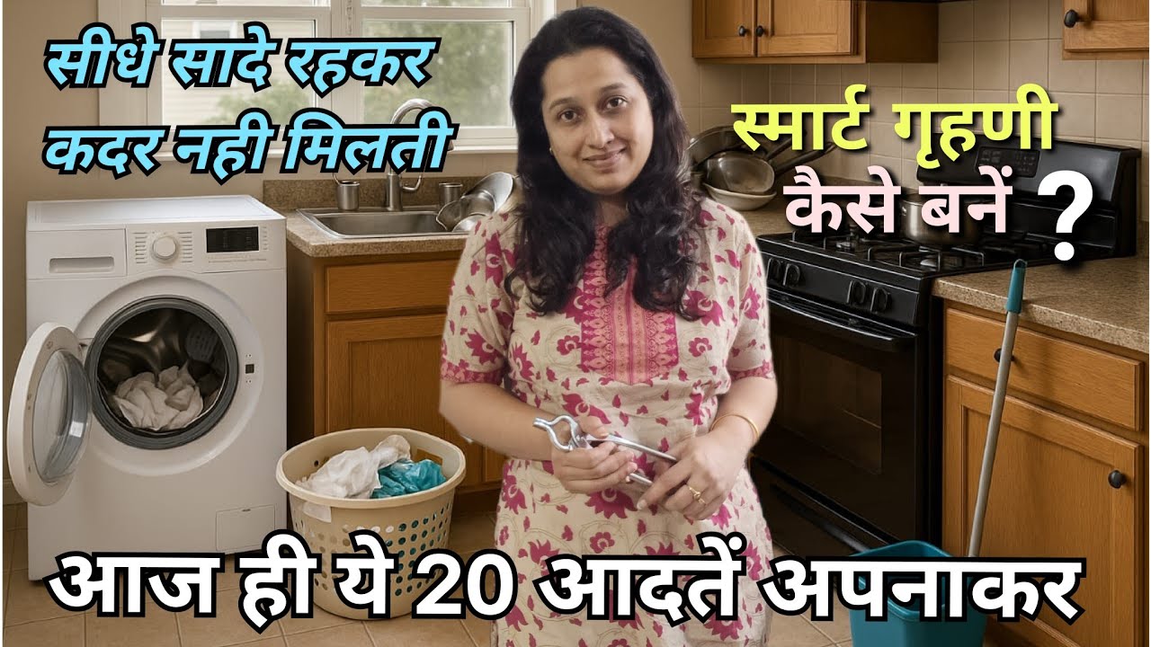 20 Habits To Be Smart Homemaker||Secrets Every Housewife Should Know|Homemaker Transformation Guide