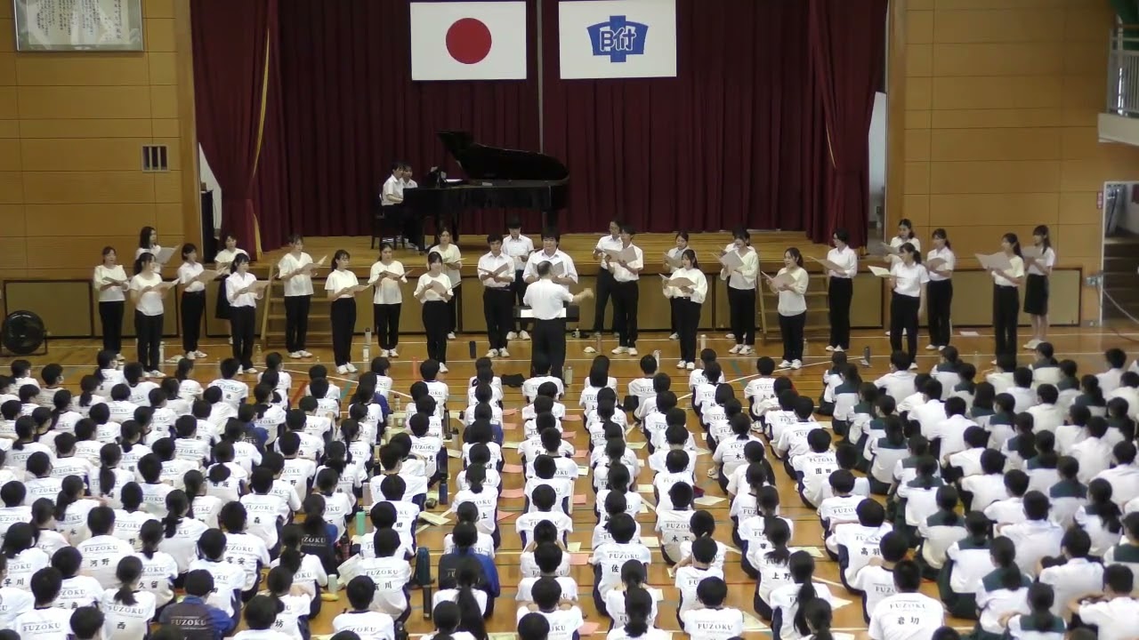 2023年7月合唱ミニコンサートin鹿大附属中（2023/7/13）