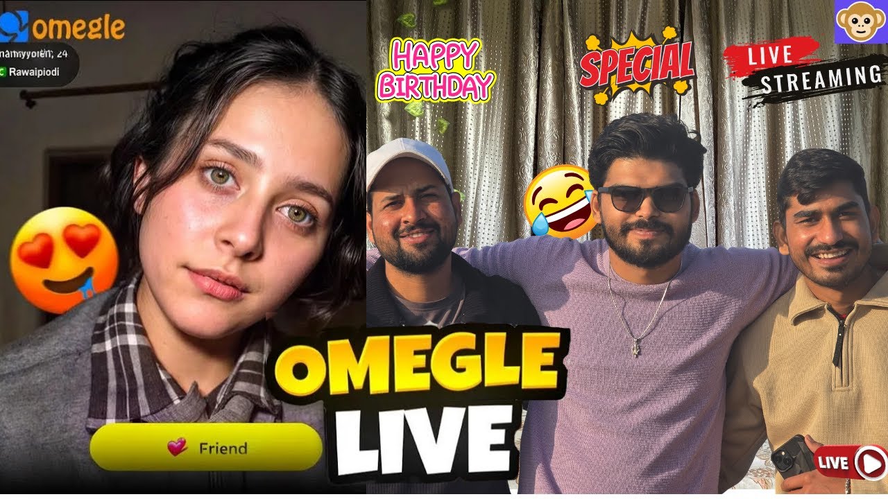 MONKEY LIVE & OMEGLE LIVE !! DAY 71