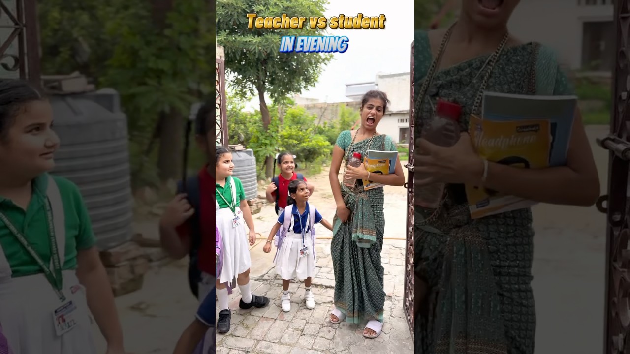 90&rsquo;s Teacher vs 2k Students 😂 wait for last 🤣 #shorts