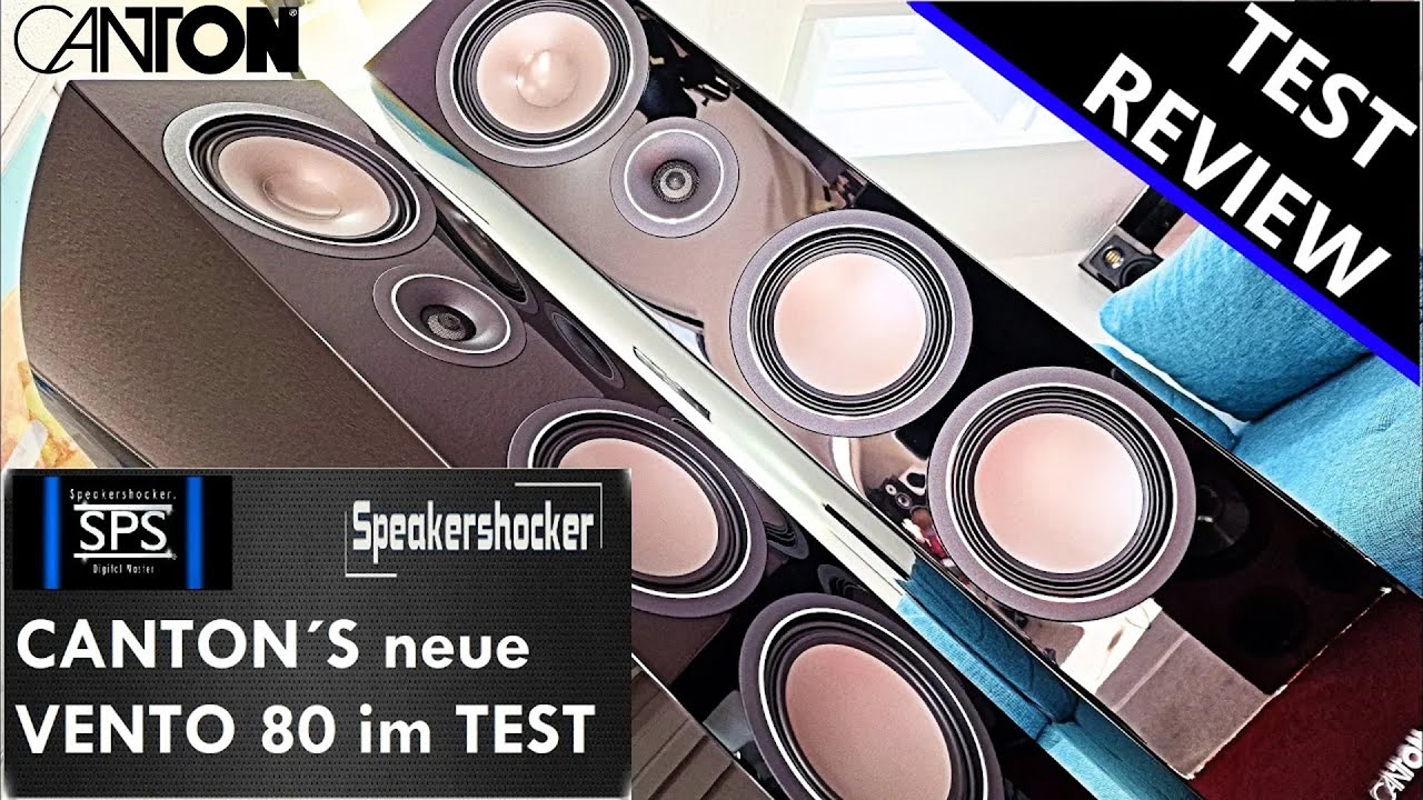 CANTON VENTO 80 Lautsprecher Test | Review | Soundcheck. Hi-Fi Lautsprecher mit präzisem Klang.
