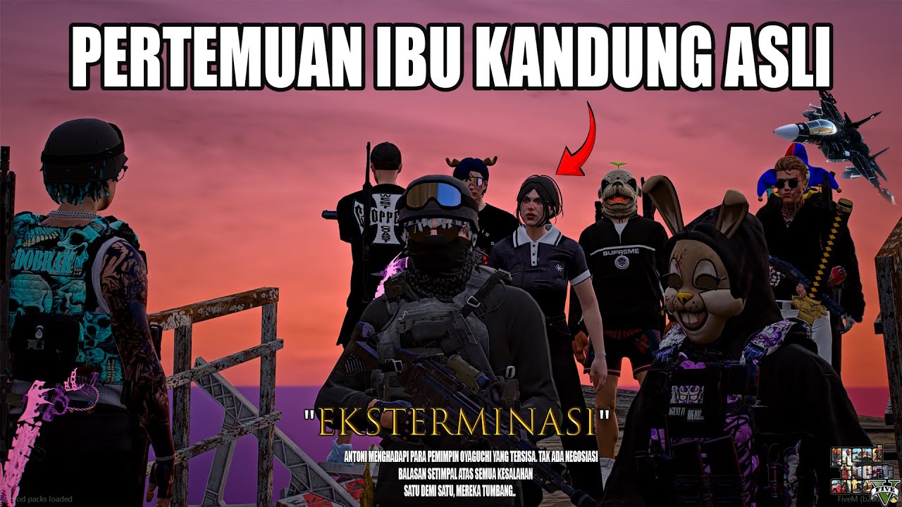 SAD MOMENT!!! TERNYATA DIA IBU KANDDUNG JOHAN DAN ANTONI KAMEK???  GTA 5 ROLEPLAY INDONESIA!!!