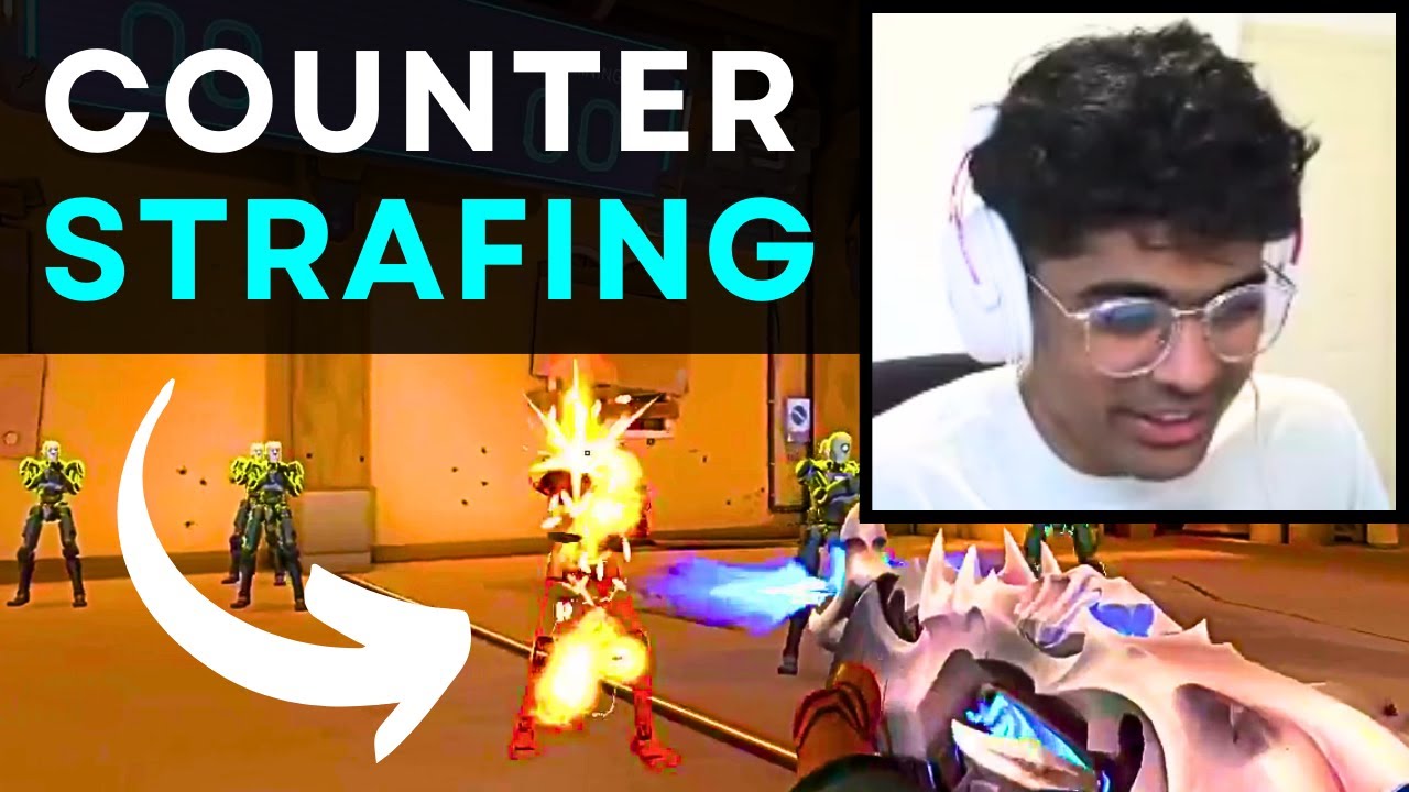Curry DEMONSTRATES The RIGHT WAY To COUNTER STRAFE In Valorant