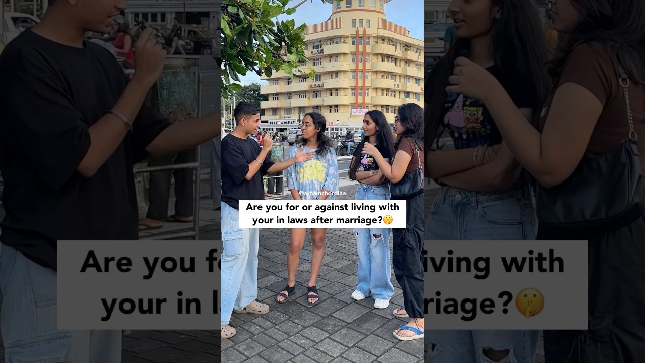 Girls Opinion on Living With In Laws After Marriage | Vox Pop | Street Interviews | Arham Chordia