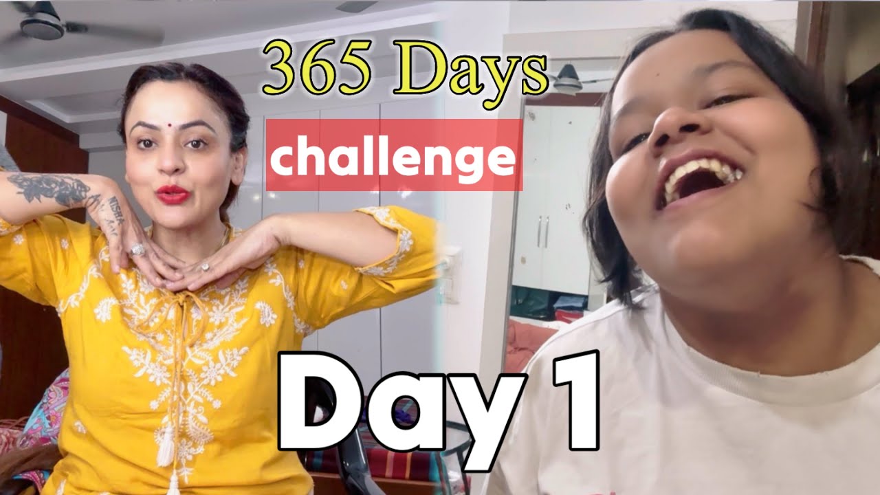 Maine Liya 365 Days Daily Vlog Challenge @NISHA_LAMBHA  ❤️🙏 || Day 1 