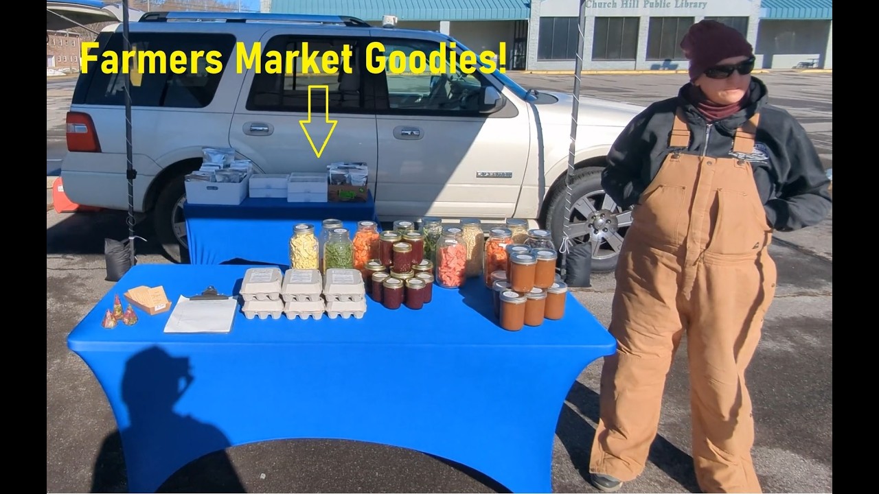 Season Begun, Market Run – Opening Day at Our Farmers Market