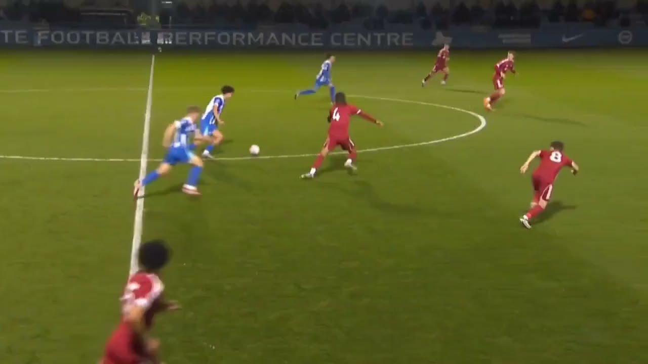 Noah Adekoya — Defensive Debut | Brighton U21