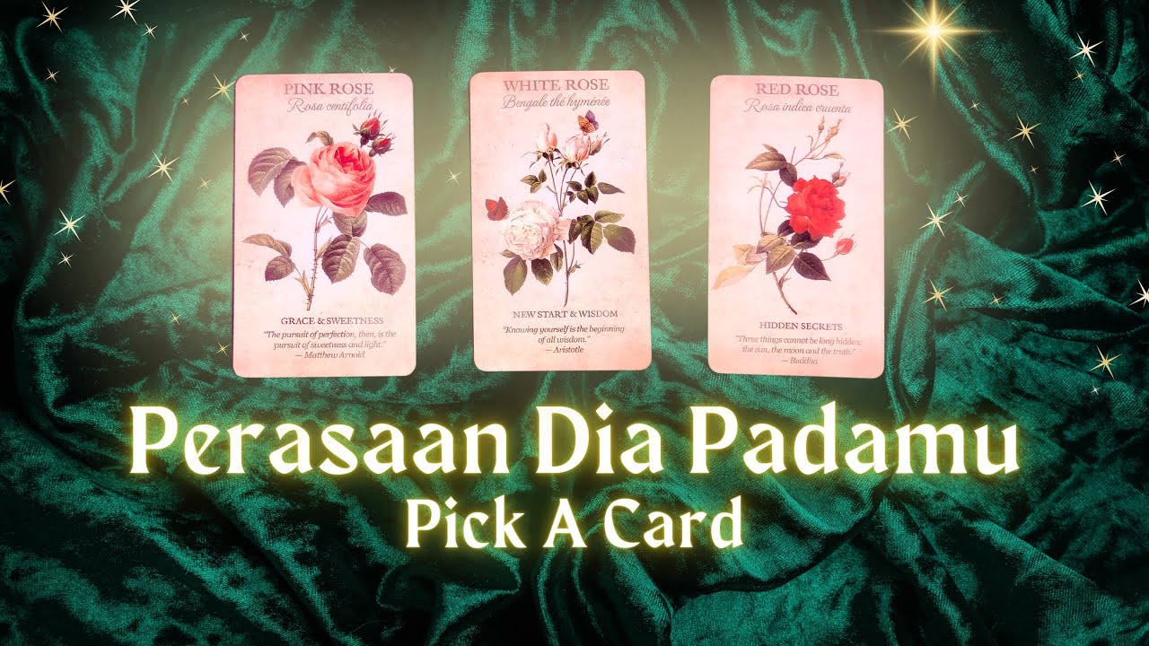 Kamu & Dia ❤️ PERASAANNYA KE KAMU pick a card #mahamagia TAROT
