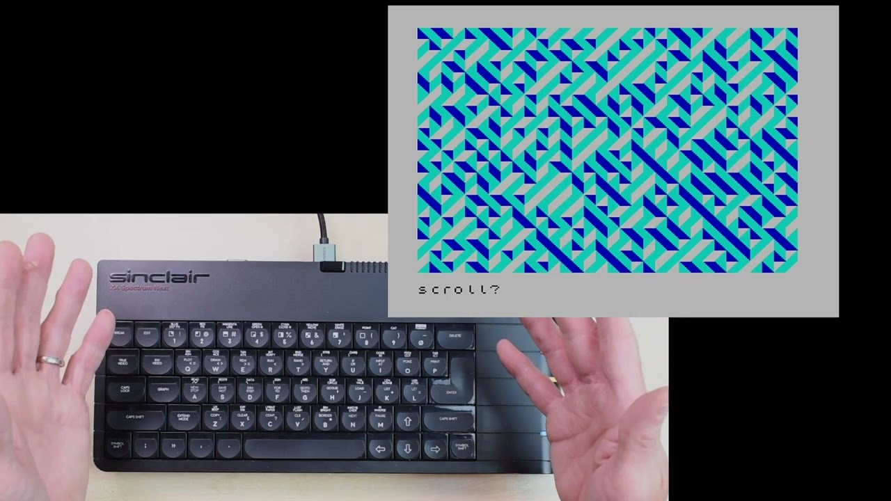 Spectrum 3D 10 PRINT YouTube