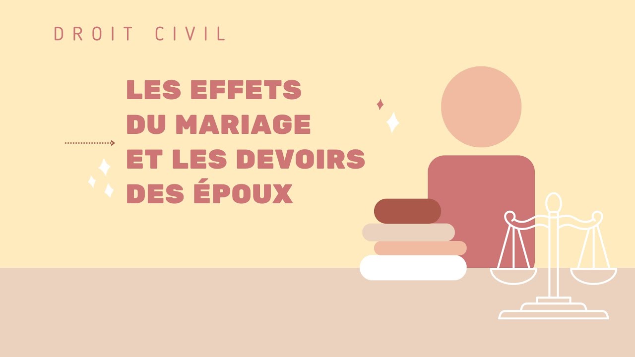 Les effets du mariage et les devoirs des époux