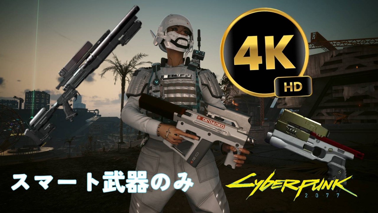 Smart Weapon Only【Cyberpunk2077】 【4K】