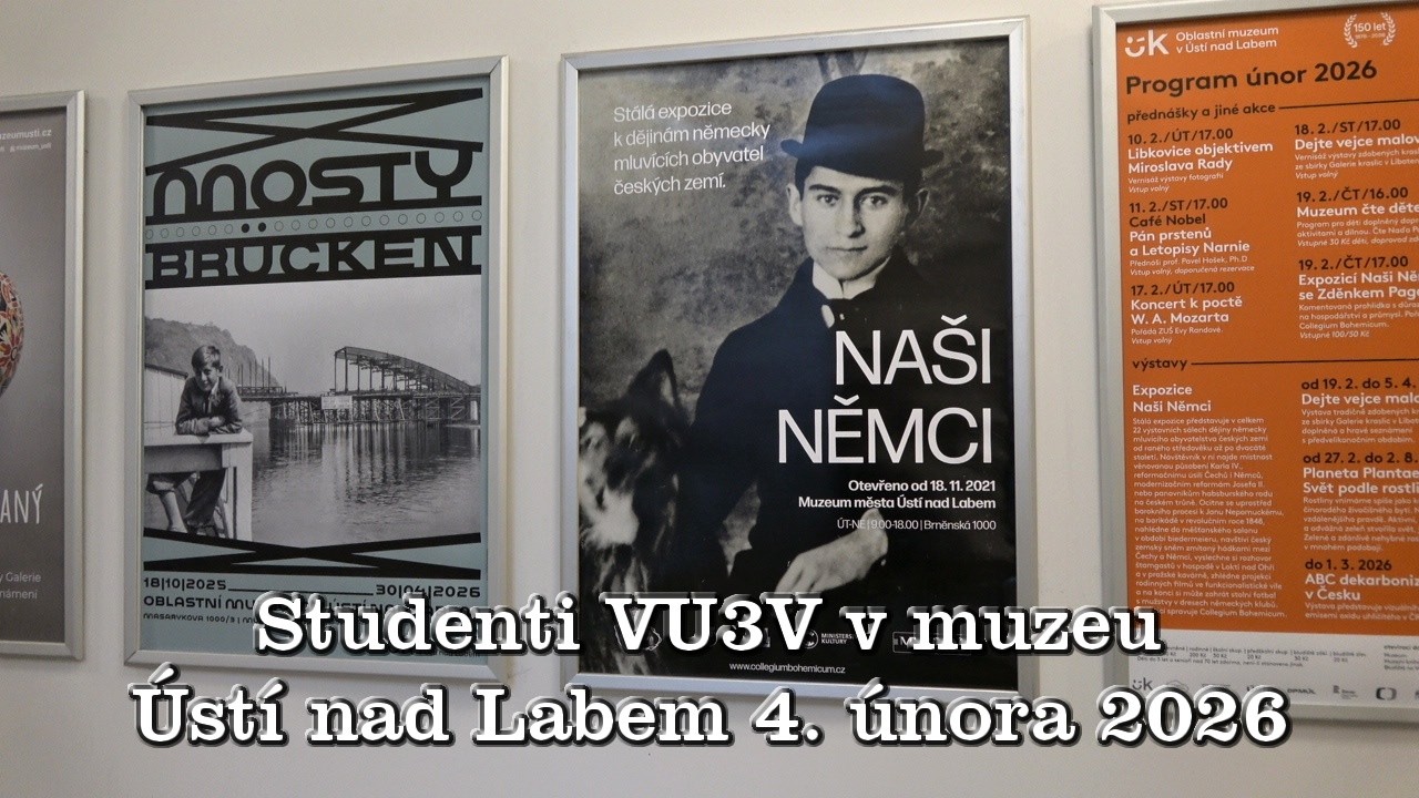 VU3V v muzeu Ústí nad Labem