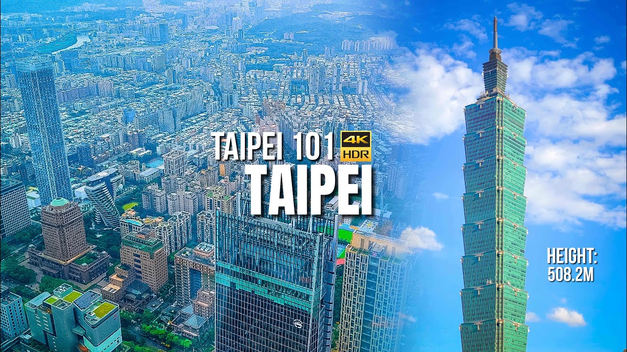 Taipei — Taipei 101 Walking Tour 【4K HDR】 | The Tallest Building in Taiwan