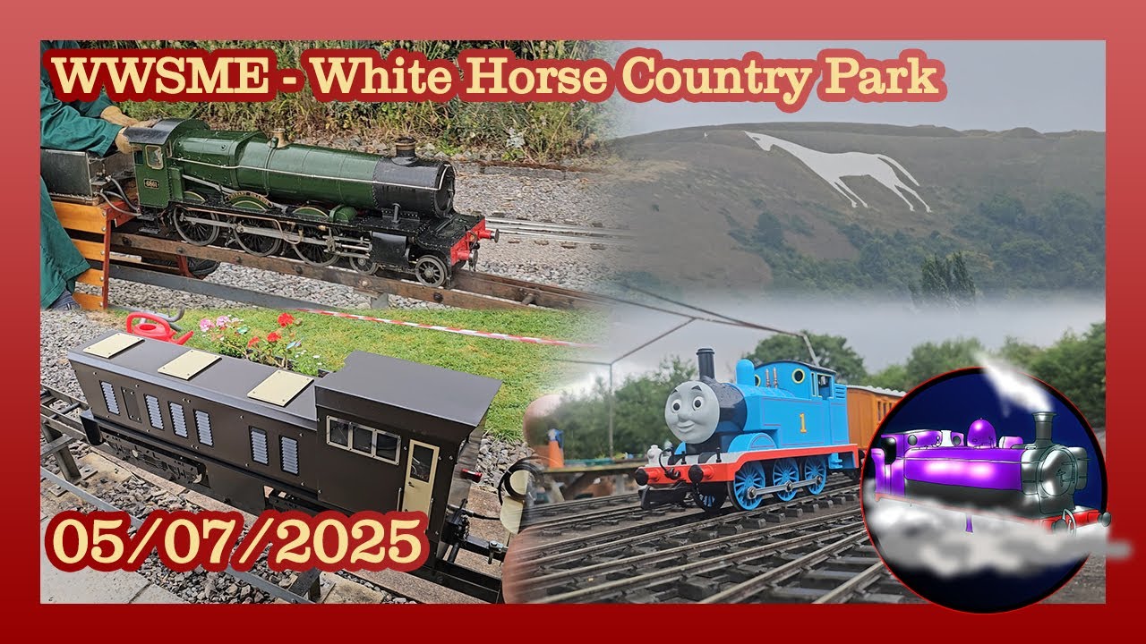 WEST WILTSHIRE SOCIETY OF MODEL ENGINEERS - White Horse Country Park, Westbury | 05.07.2025