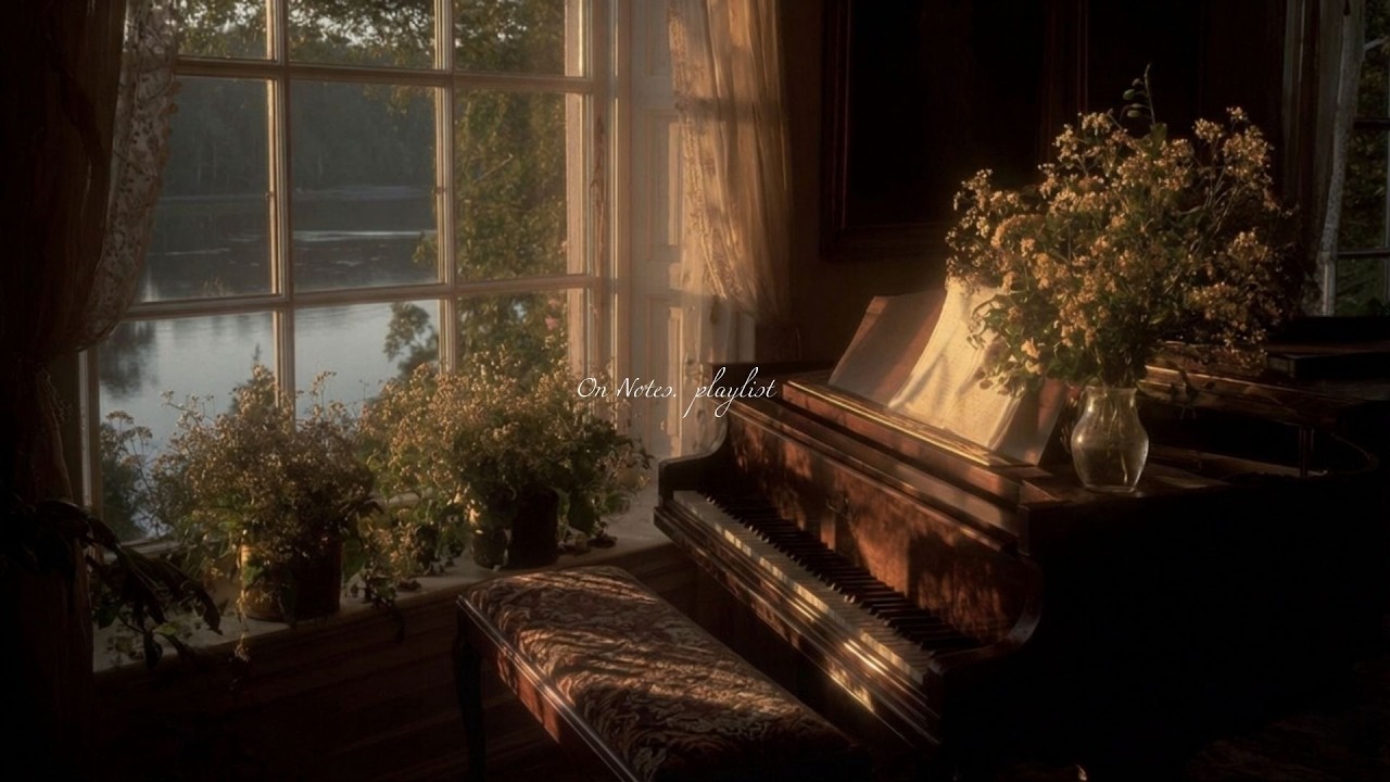 a playlist for tranquil mornings ☀️ reading, studying, writing 📖 morning piano music