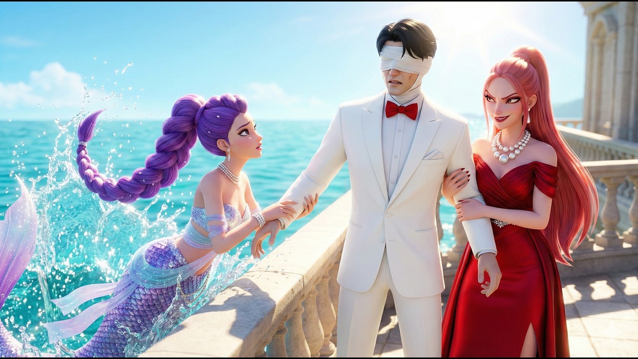 Rescues Mermaid Rumi from the Evil Fake Bride Mira by Jinu | Kpop Demon Hunters