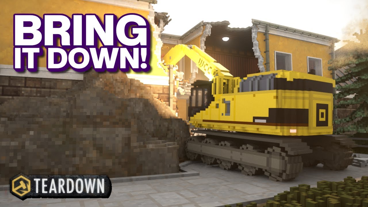 Racing to destroy houses! : Teardown