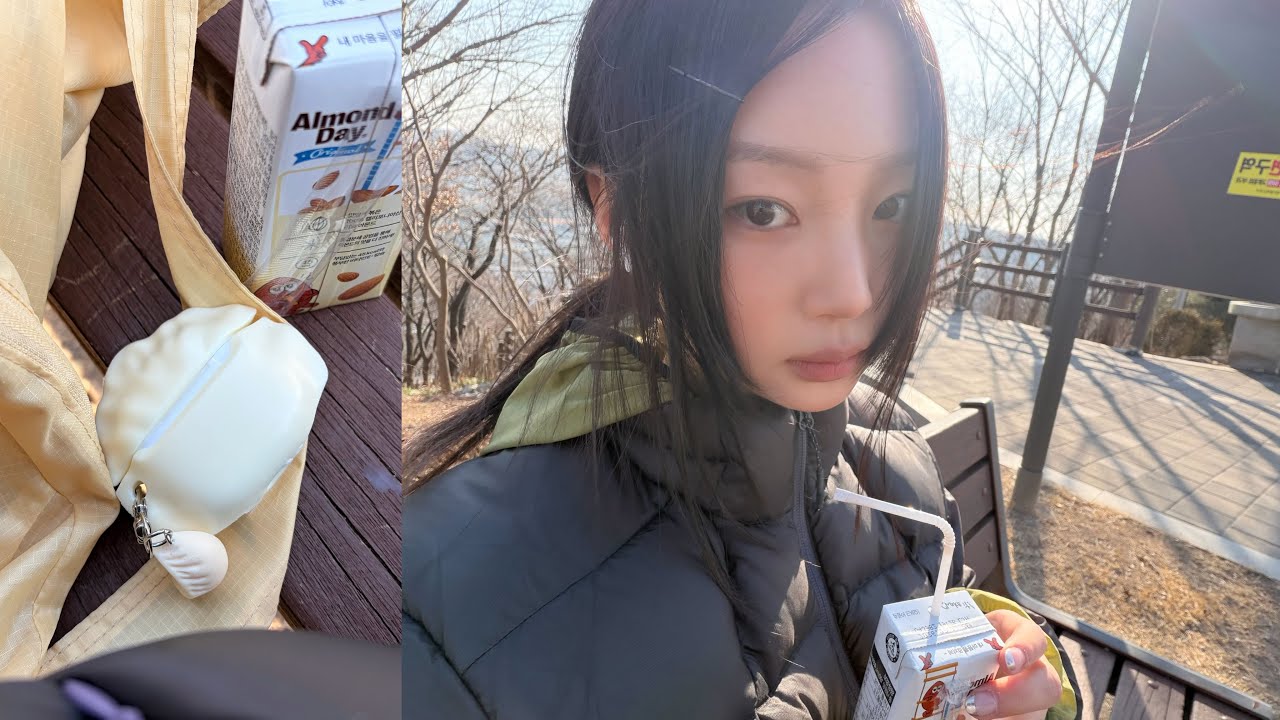 2월 브이로그) 연휴동안 동네 등산도 하고.. 잘 먹고 잘 살기 🧘🏻‍♀️🫃🏻