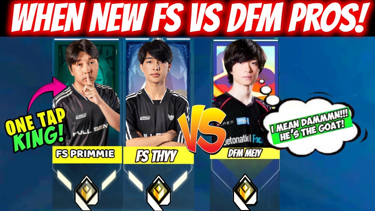 When FS Primmie & Thyy Randomely faced DFM Meiy BFX Flora Gangpin & Murao in Ranked