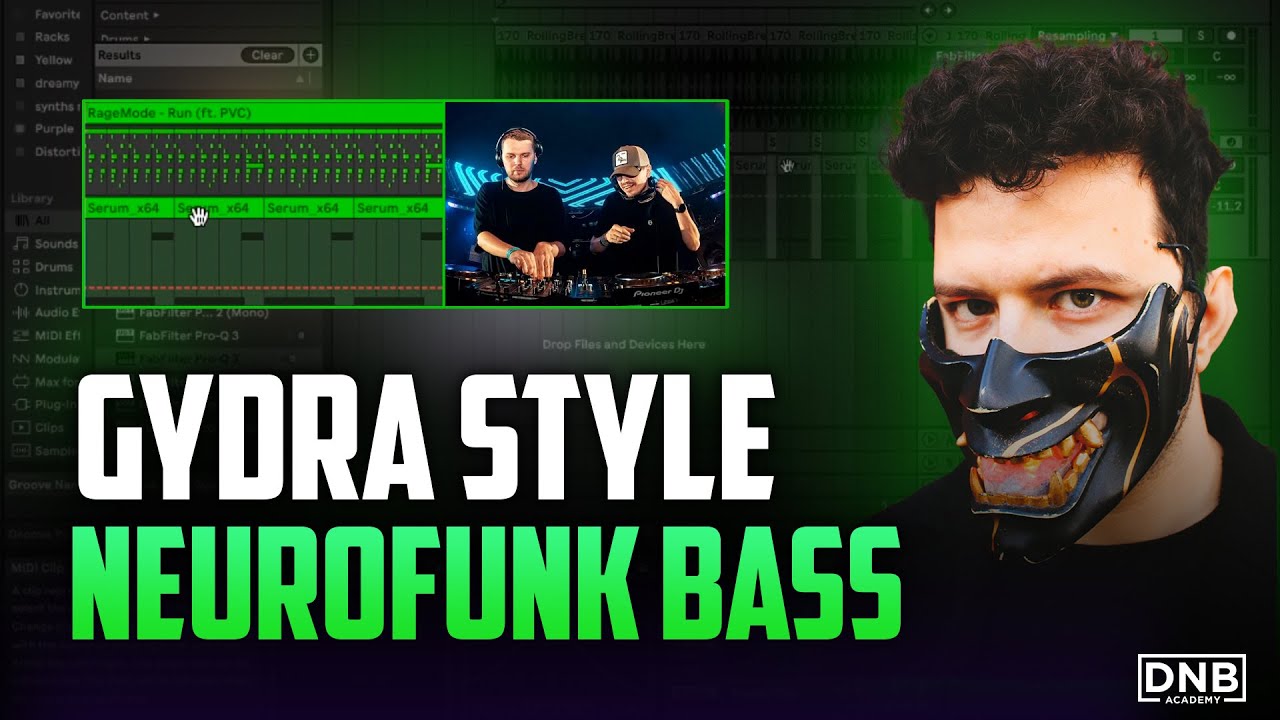 How To Make A Gydra Style 8th Rythm Neurofunk Bass