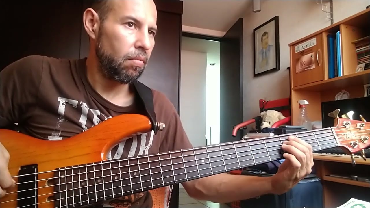 Los Ángeles Azules - Entrega de amor - Bass cover
