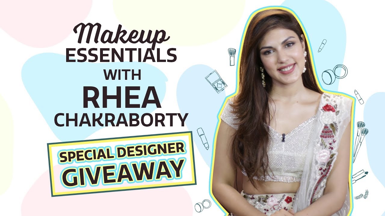 Rhea Chakraborty: What's in my makeup bag| Pinkvilla| Fashion| Shriya Som