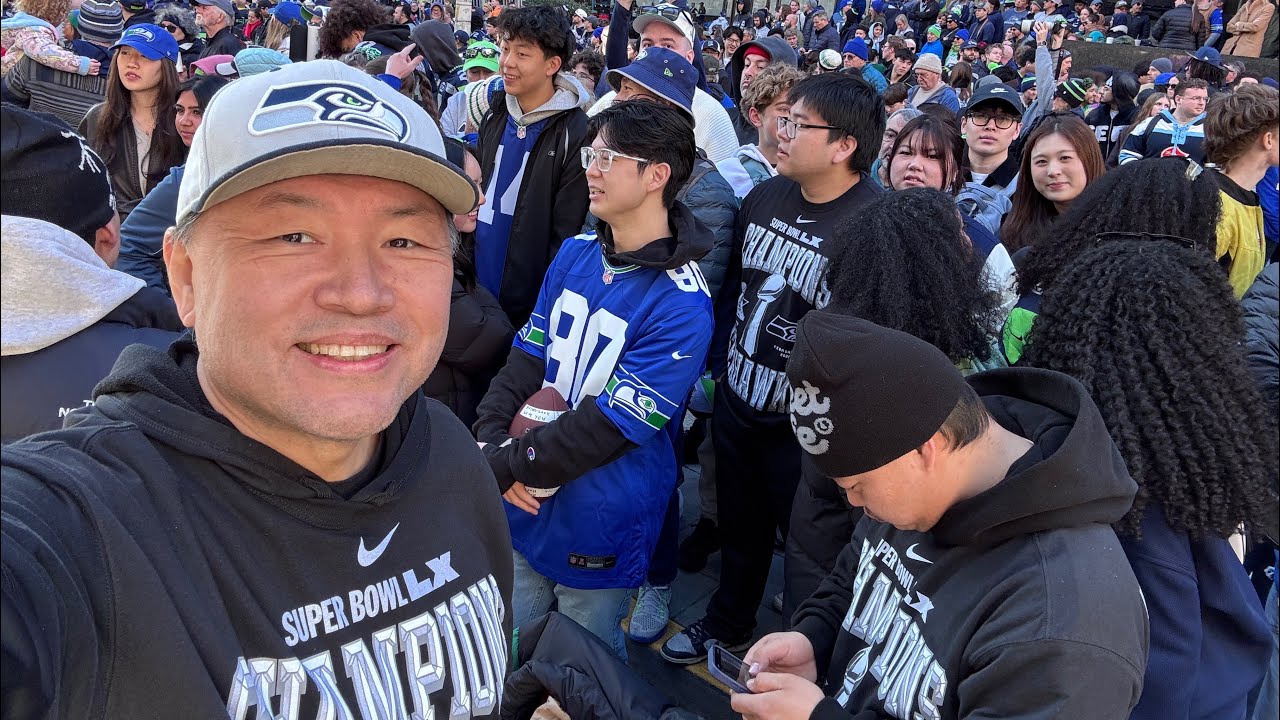2026 Super Bowl Champion Seattle Seahawks Parade
