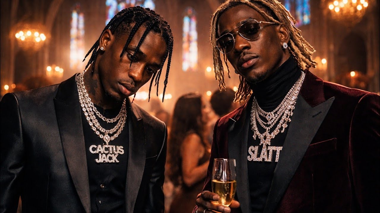 "Travis Scott x Young Thug -- Riot in the Clouds (Official Music Video)"