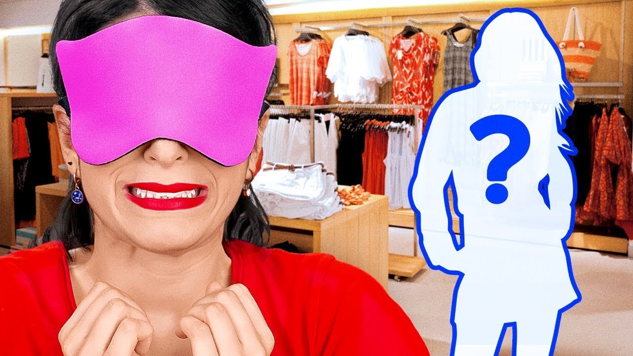 TANTANGAN TUTUP MATA SELAMA 24 JAM || Makeup, Belanja dengan Mata Tertutup oleh 123 GO! CHALLENGE