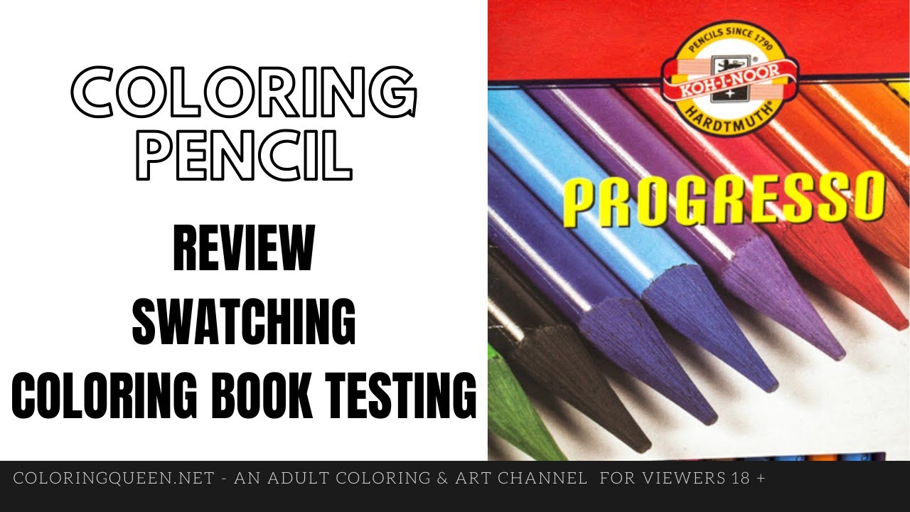 Koh-i-noor Progresso - Woodless Colored Pencils Review