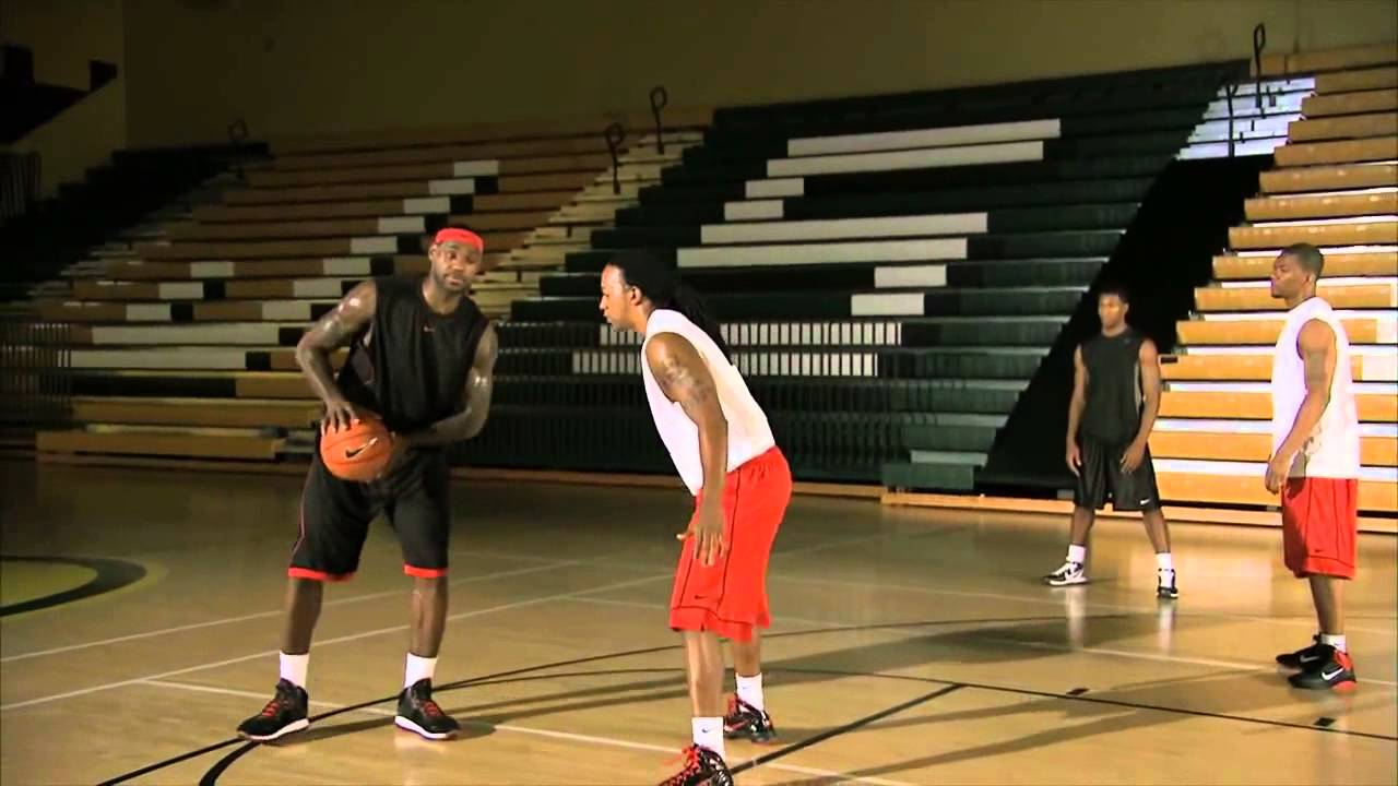 LeBron James Signature Moves   Between The Legs Step Back