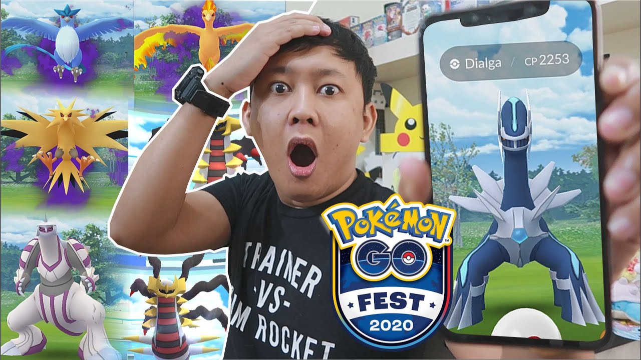 DAPAT BANYAK LEGEND DI POKEMON GO FESTIVAL !!!