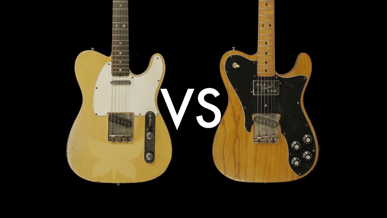 TELECASTER 60'S STANDARD VS 70'S CUSTOM