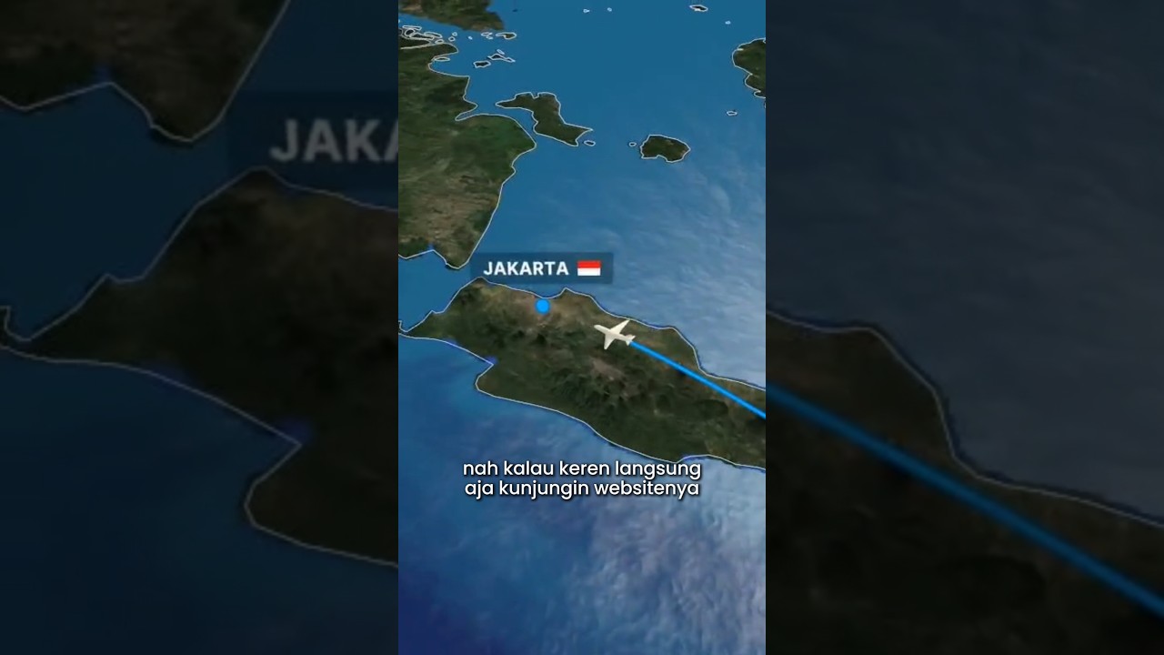 Bikin Animasi 3D Map Travelling Semudah ini!! #animasi #3d #map #tutorial #travel #travelling #tips