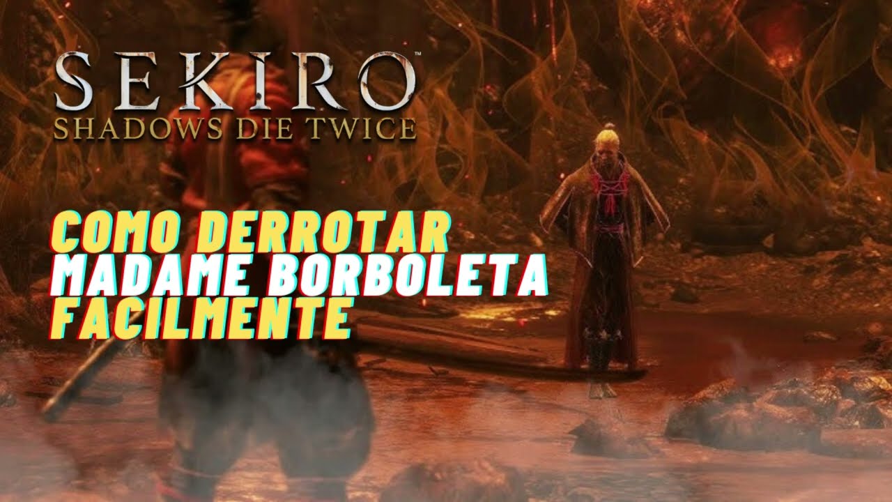 Sekiro: Shadows Die Twice - Como derrotar Madame Borboleta facilmente (Somente Shuriken)